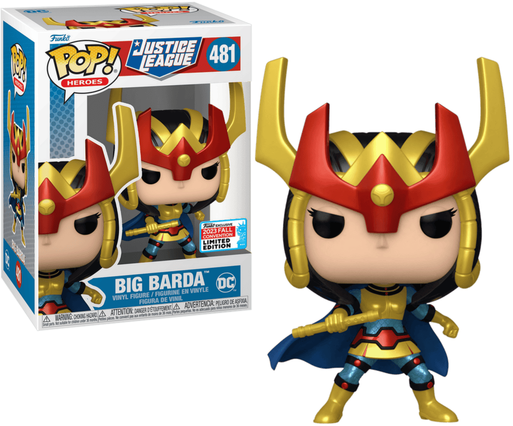 Funko Pop! Justice League Big Barda Fall Convention Exclusive #481