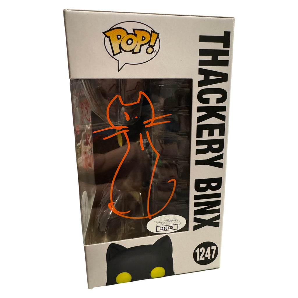 Funko Pop! Hocus Pocus Thackery Binx Signed Autographed By Jason Marsden #1247 (JSA Certified)