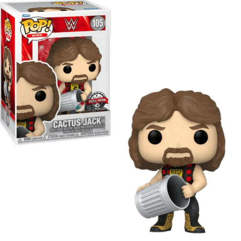 WWE Cactus Jack Exclusive Funko Pop! #105