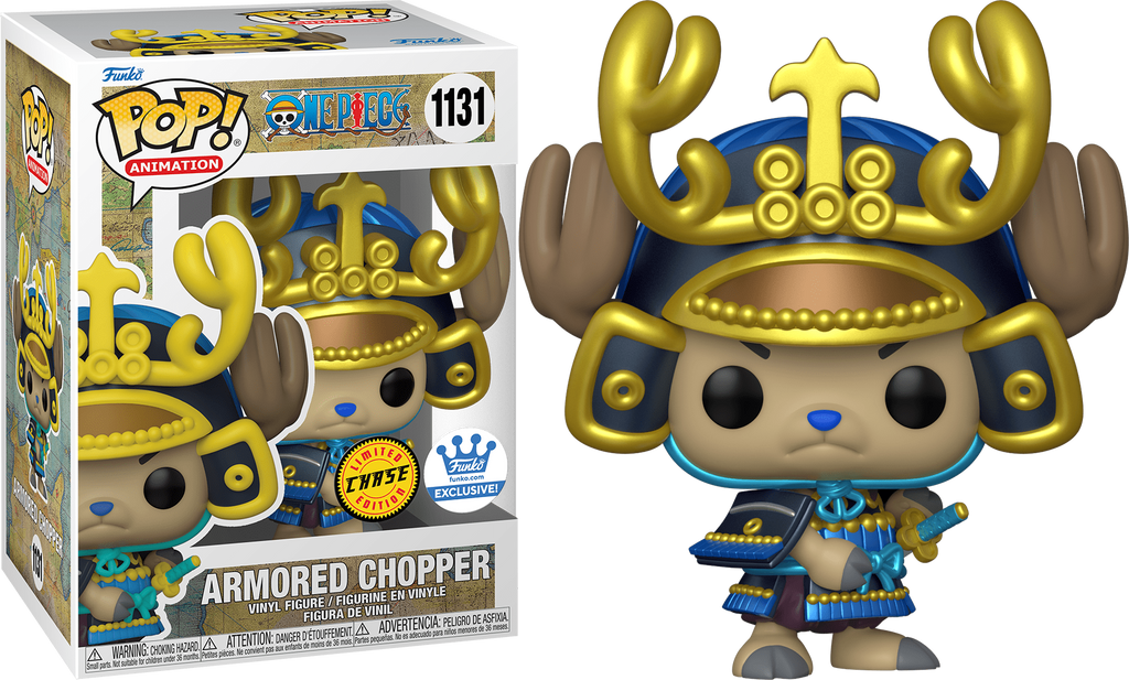 Funko Pop! One Piece Armored Chopper Metallic Chase Exclusive #1131