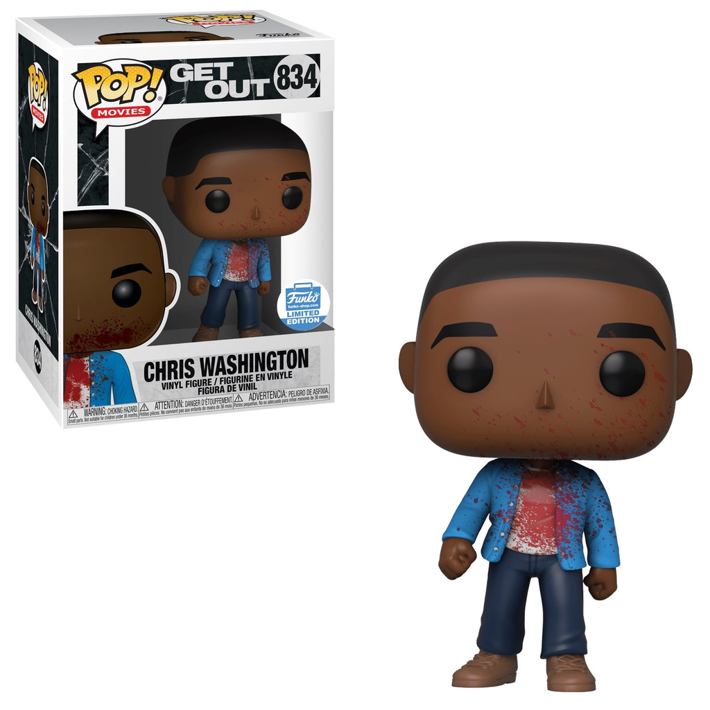 Funko Pop! Get Out Chris Washington Bloody Exclusive #834