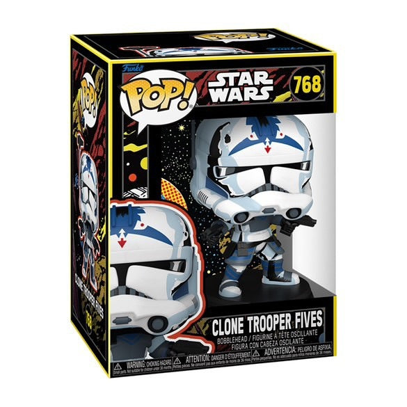 Funko Pop! Star Wars Clone Trooper Fives (Retro) #768