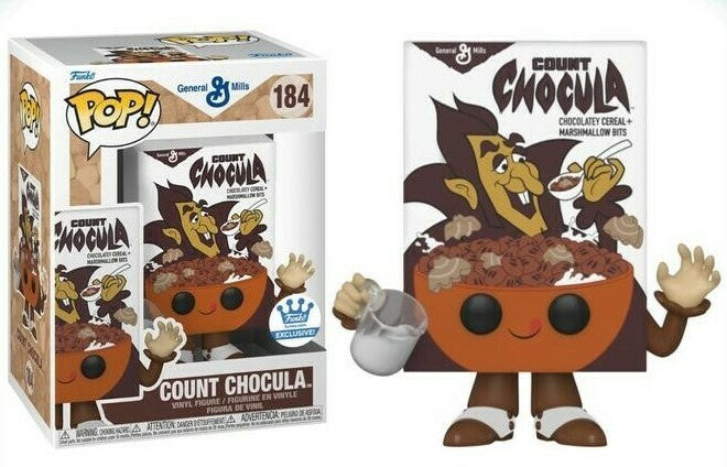 Funko Pop! General Mills Count Chocula (Cereal Box) Exclusive #184