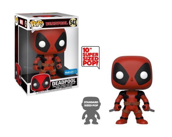 Funko Pop! Marvel Deadpool Two Swords 10 Inch Exclusive #543