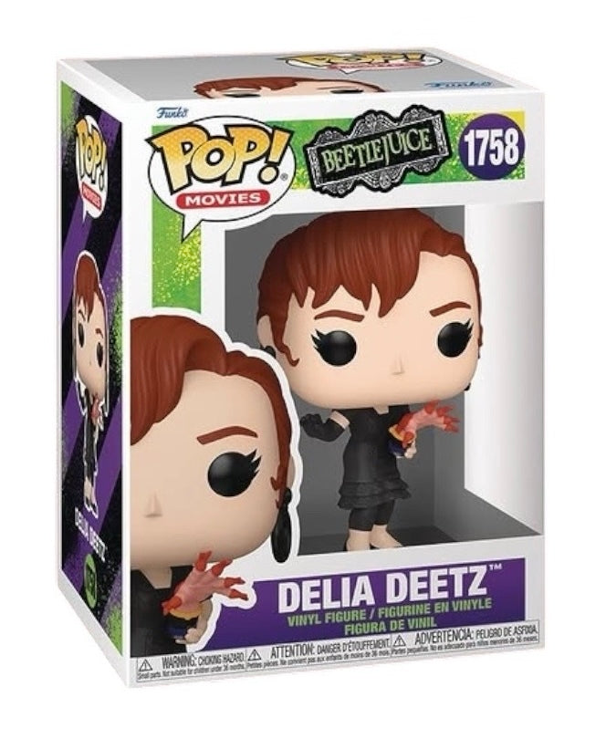 Funko Pop! Beetlejuice Delia Deetz with Shrimp #1758