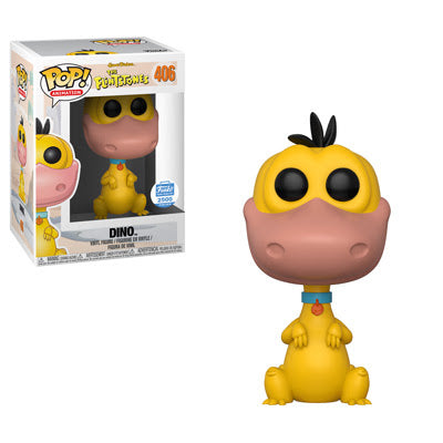 Funko Pop! The Flintstones Dino (Yellow) Exclusive #406 (2500 Pcs)