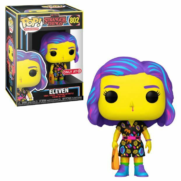 Funko Pop! Stranger Things Eleven in Mall Outfit Black Light Exclusive #802