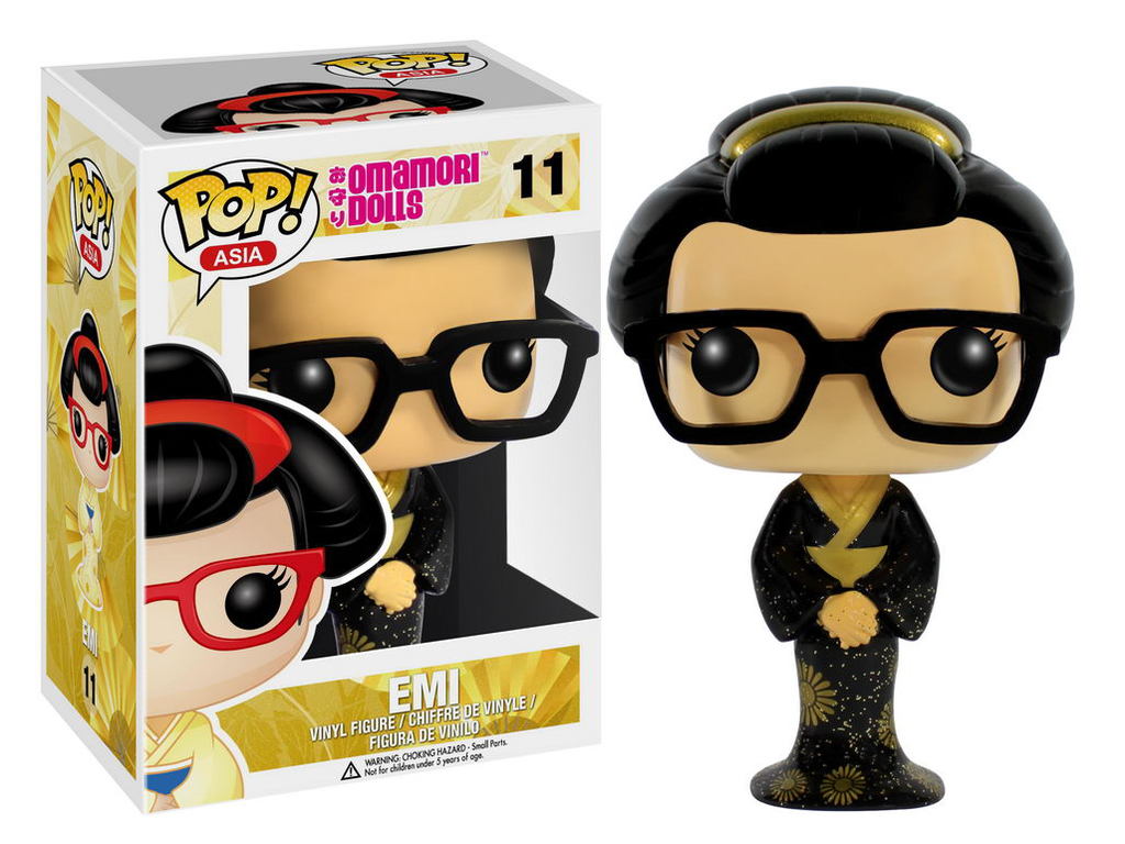 Funko Pop! Omamori Dolls Emi (Black and Gold) Exclusive #11