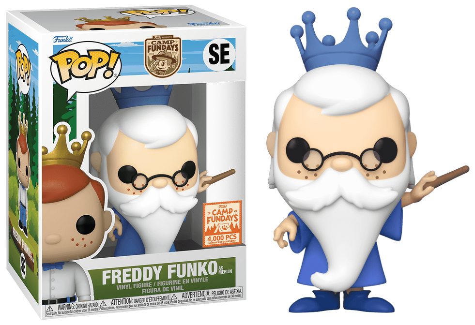 Funko Pop! Camp Fundays Freddy Funko as Merlin Exclusive (4000 Pcs)