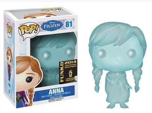 Funko Pop! Frozen Anna (Translucent) Shared Exclusive #81