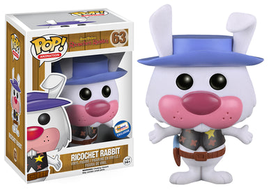 Funko Pop! Hanna Barbera Ricochet Rabbit Ricochet Rabbit (Flocked) Exclusive #63