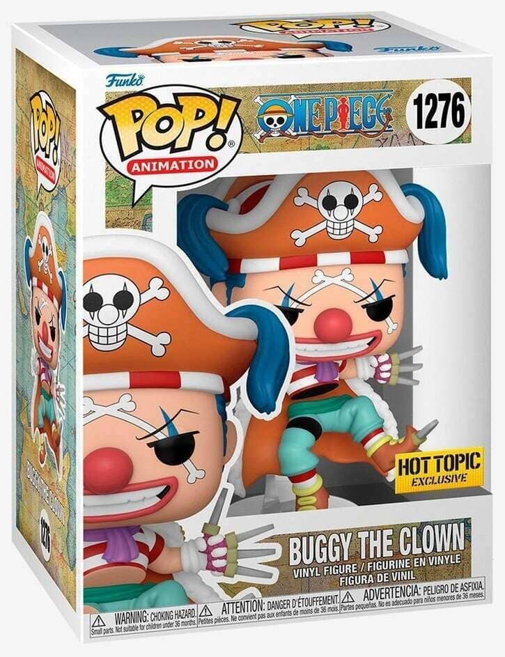 Funko Pop! One Piece Buggy the Clown Exclusive #1276