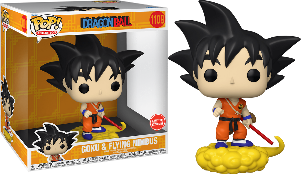 Funko Pop! Dragon Ball Goku and Flying Nimbus 10 Inch Exclusive #1109