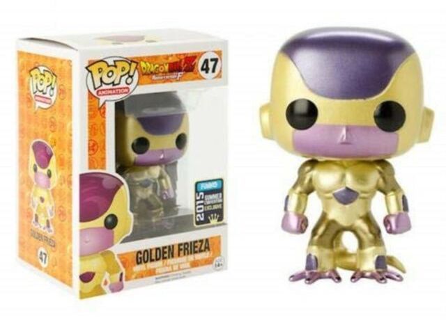 Funko Pop! Dragon Ball Z Resurrection F Golden Frieza Summer Convention Exclusive #47