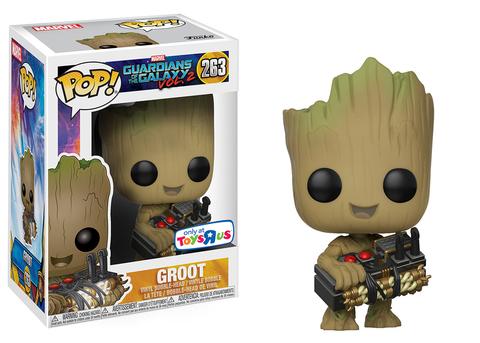 Funko Pop! Guardians of the Galaxy Vol 2 Groot with Bomb Exclusive #263