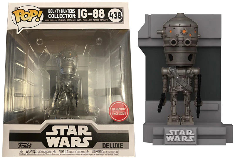 Funko Pop! Star Wars Bounty Hunters Collection: IG-88 Exclusive #438