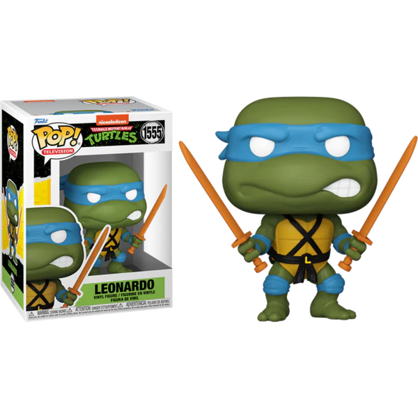  Funko Pop! Teenage Mutant Ninja Turtles Leonardo (Classic) TMNT #1555