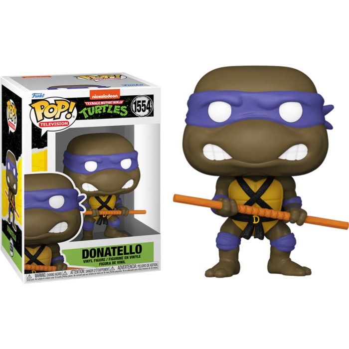 Funko Pop! Teenage Mutant Ninja Turtles Donatello (Classic) TMNT #1554