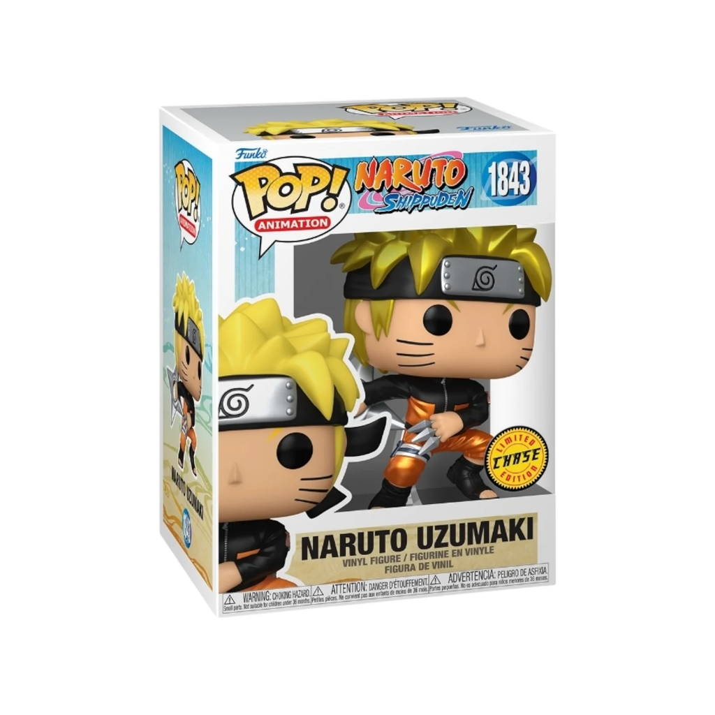 Funko Pop! Naruto Uzumaki (Shuriken) Chase (Metallic) #1843 