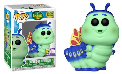 Funko Pop! Disney A Bug's Life Butterfly Heimlich Official Sticker Exclusive #1352