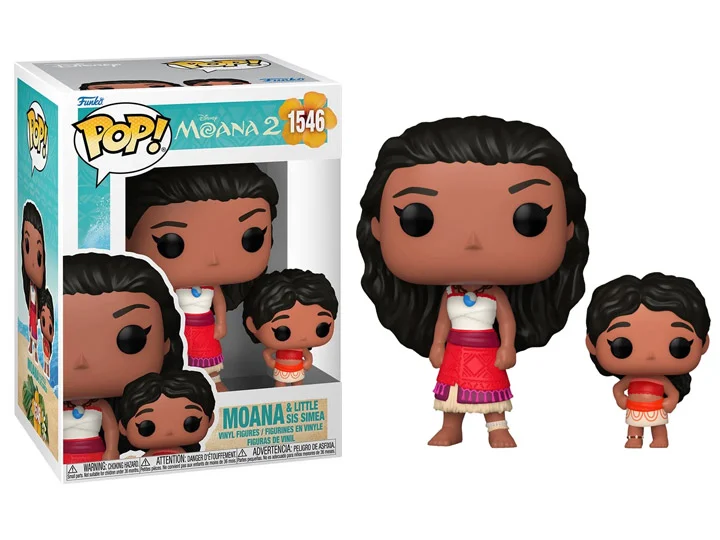 Funko Pop! Disney Moana 2 Moana & Little Sis Simea