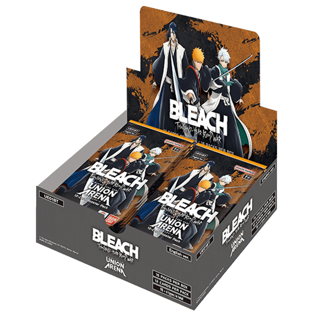 Union Arena Bleach Thousand Year Blood War (English) Booster Box (16  Booster Packs)