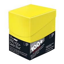 Ultra Pro Deck Box Eclipse 100+ Yellow