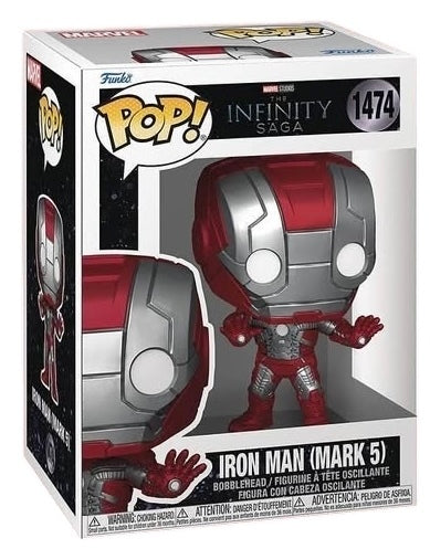 Funko Pop! Marvel The Infinity Saga Iron Man (Mark 5) #1474