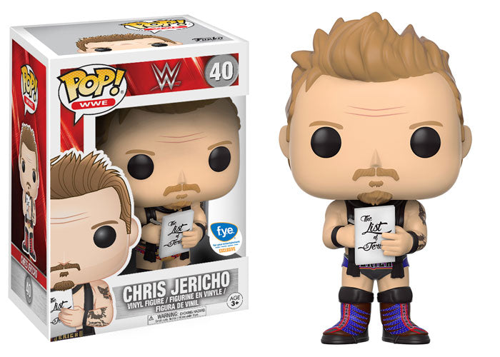 Funko Pop! WWE Chris Jericho Exclusive #40