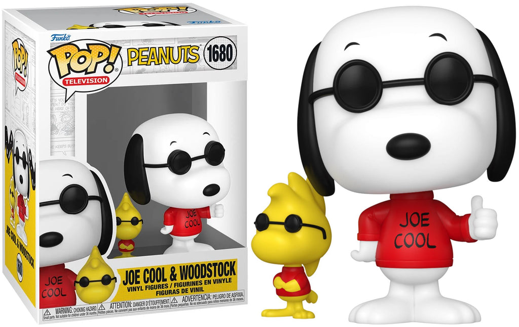 Funko Pop! Peanuts Joe Cool and Woodstock #1680