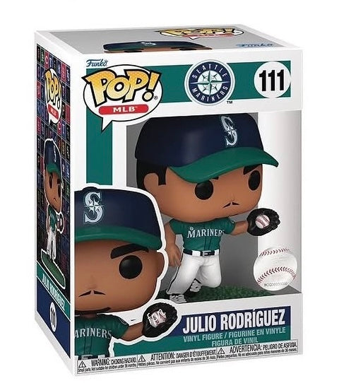 Funko Pop! MLB Seattle Mariners Julio Rodriguez #111