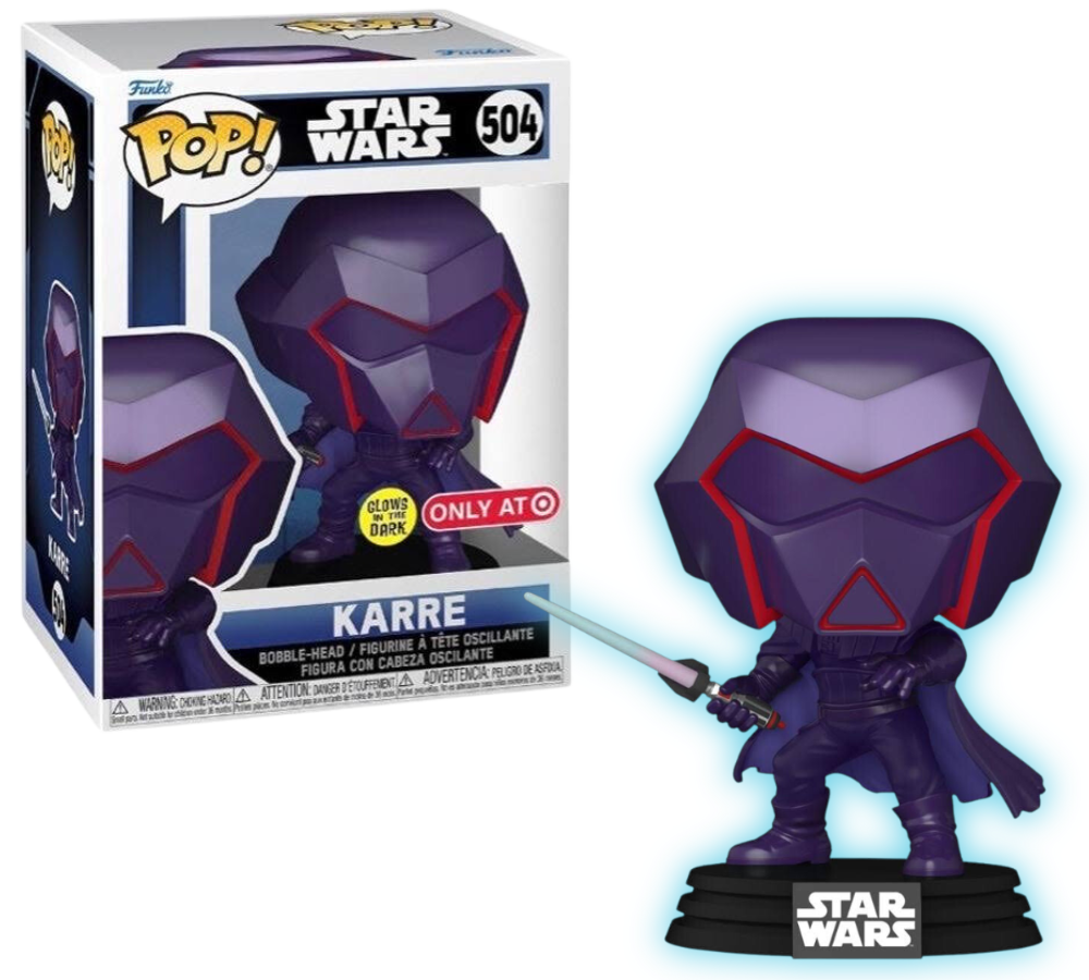 Funko Pop! Star Wars Visions Karre Glow Exclusive #504