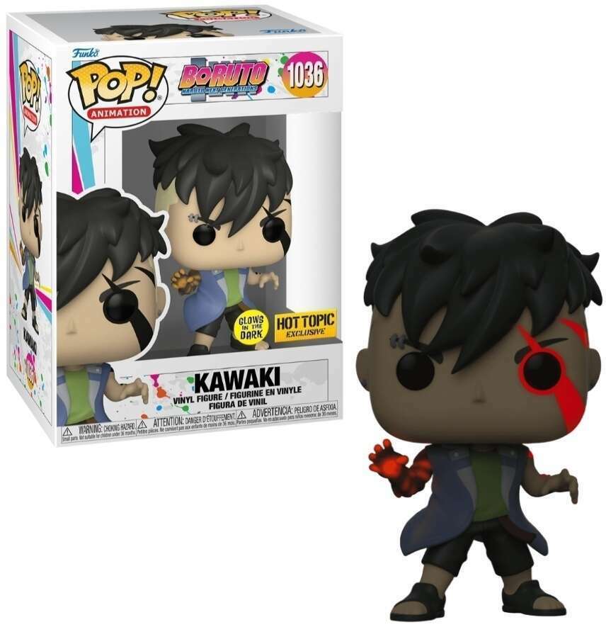 Funko Pop! Boruto Naruto Next Generations Kawaki Glow Exclusive #1036