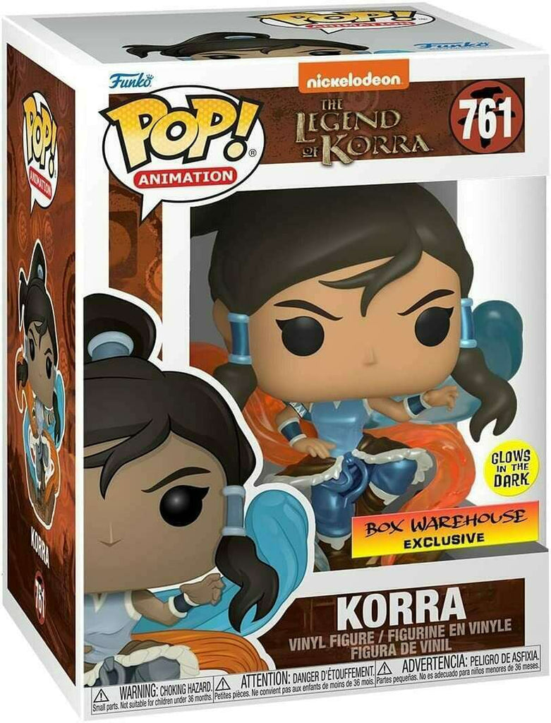 Funko Pop! The Legend of Korra Korra Metallic Glow Exclusive #761