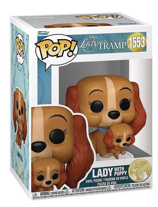 Funko Pop! Disney Lady and the Tramp Lady with Puppy #1553