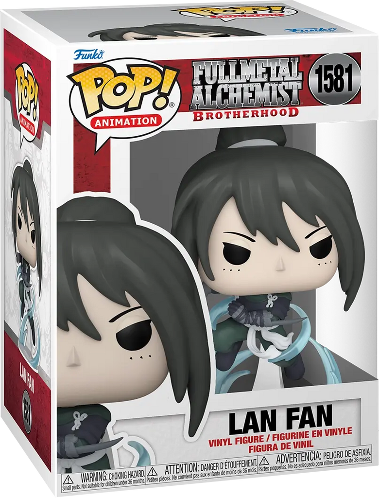 Funko Pop! Fullmetal Alchemist Brotherhood Lan Fan #1581