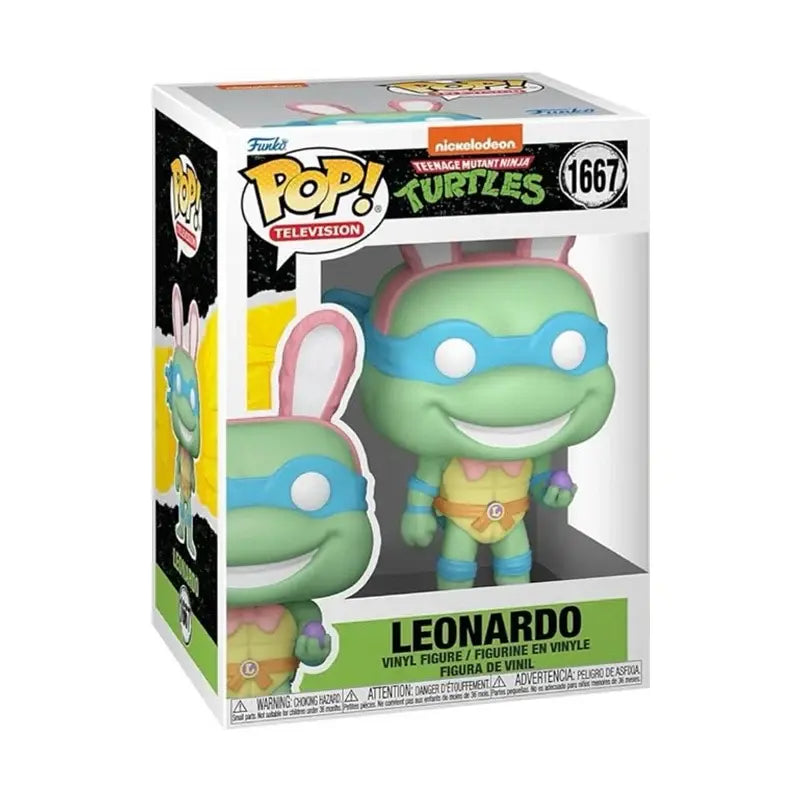 Funko Pop! Teenage Mutant Ninja Turtles (TMNT) Leonardo with Easter Egg #1667