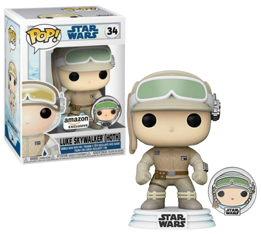 Funko Pop! Star Wars Luke Skywalker (Hoth) Exclusive #34