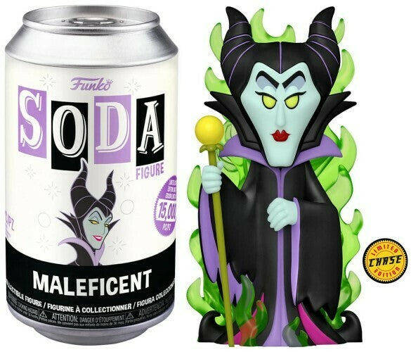 Funko Vinyl Soda Disney Maleficent with Flames Chase (Opened Can)