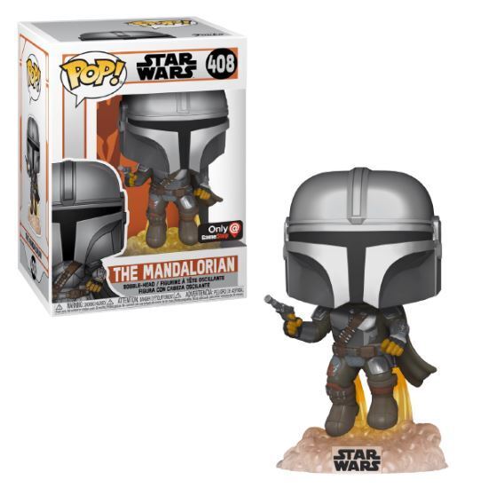 Funko Pop! Star Wars The Mandalorian (Flying Jetpack) Exclusive #408