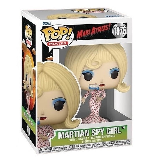 Funko Pop! Mars Attacks! Martian Spy Girl #1876