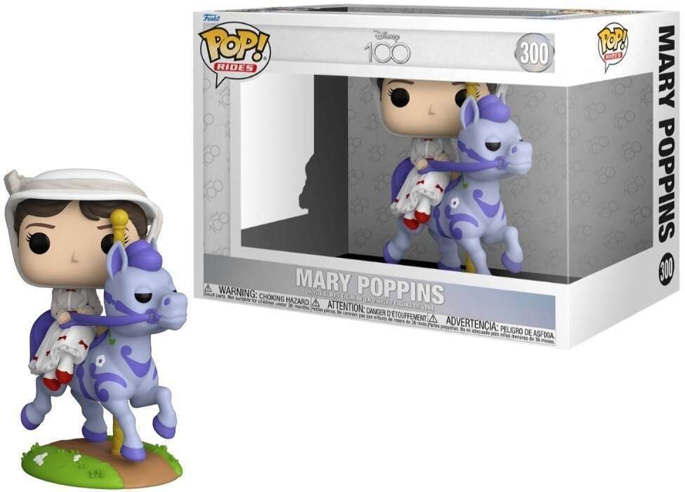 Funko Pop! Ride Disney 100 Mary Poppins on Carousel Horse #300