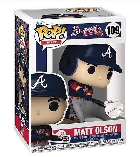 Funko Pop! MLB Atlanta Braves Matt Olson #109