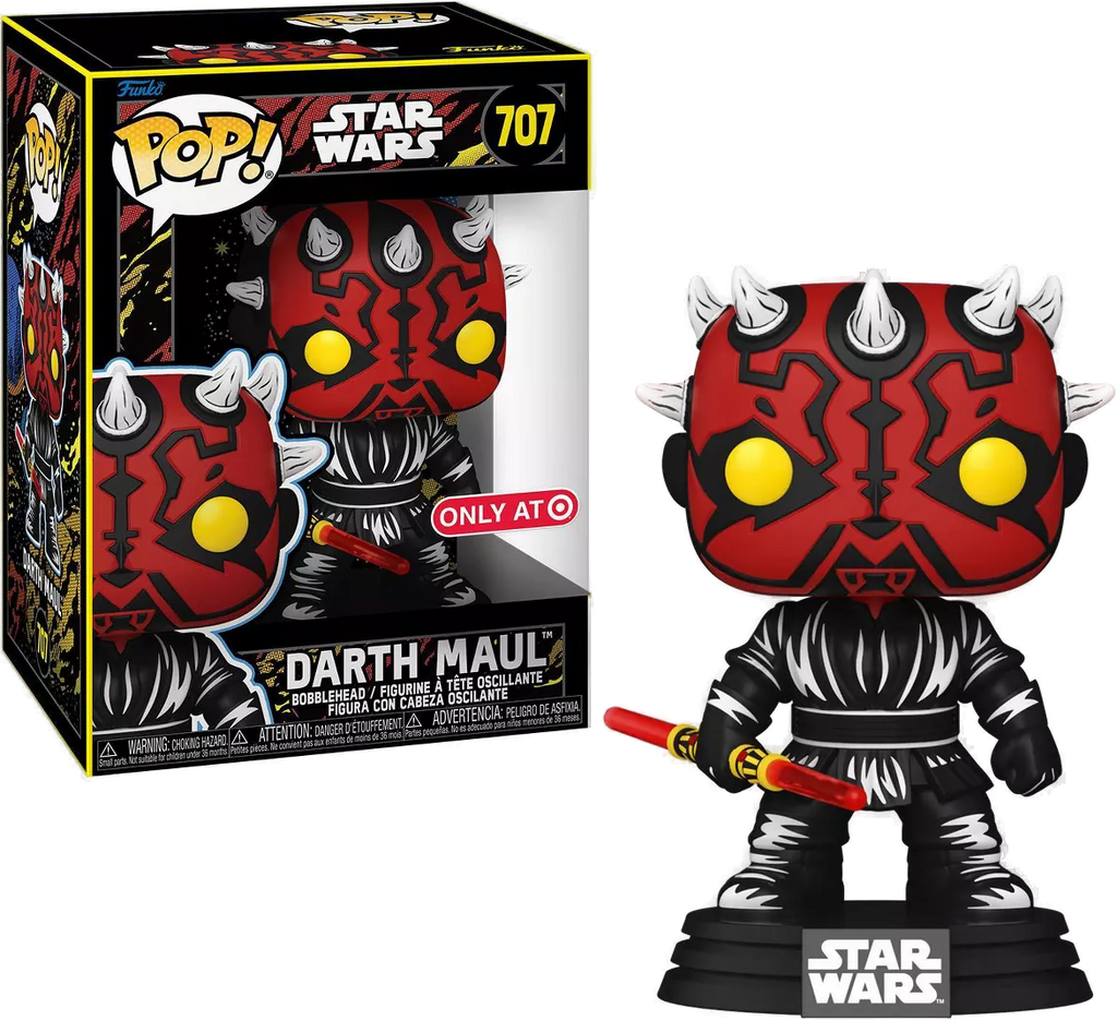 Funko Pop! Star Wars Darth Maul Retro Exclusive #707