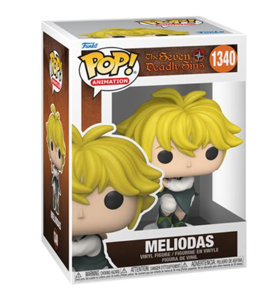 Funko Pop! The Seven Deadly Sins Meliodos (Action Pose) #1340