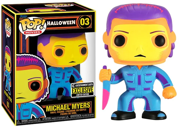 Funko Pop! Halloween Michael Myers Black Light Exclusive #03