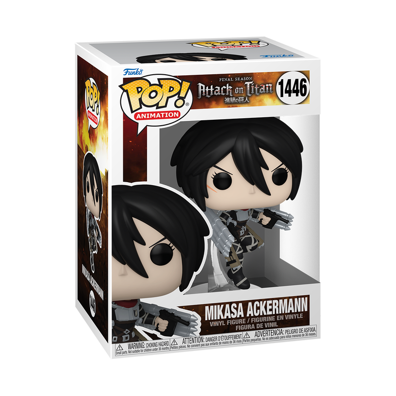 Funko Pop! Attack on Titan Mikasa Ackermann with Thunder Spears #1446