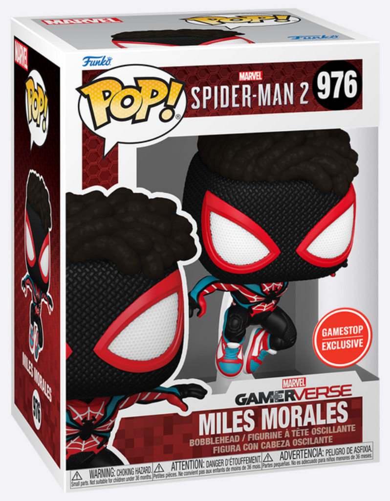 Funko Pop! Marvel Spider-Man 2 Miles Morales (Evolved Suit) Exclusive #976