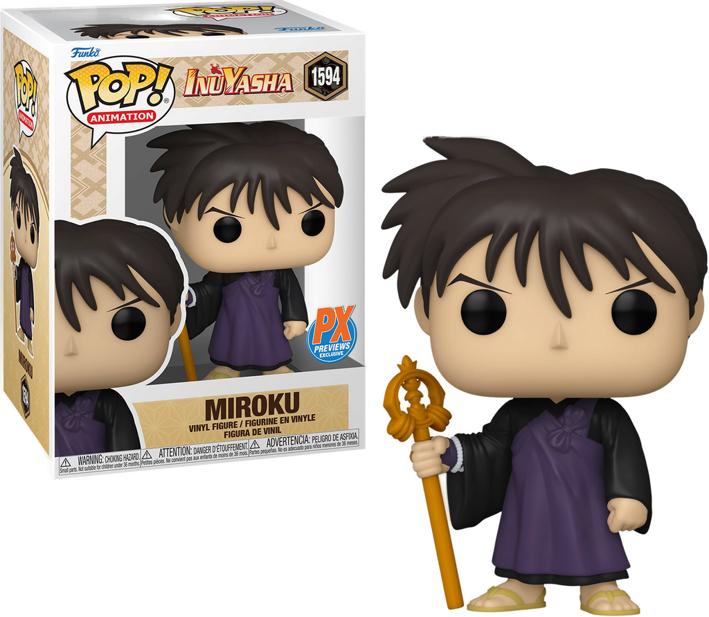 Funko Pop! Inuyasha Miroku Exclusive #1594