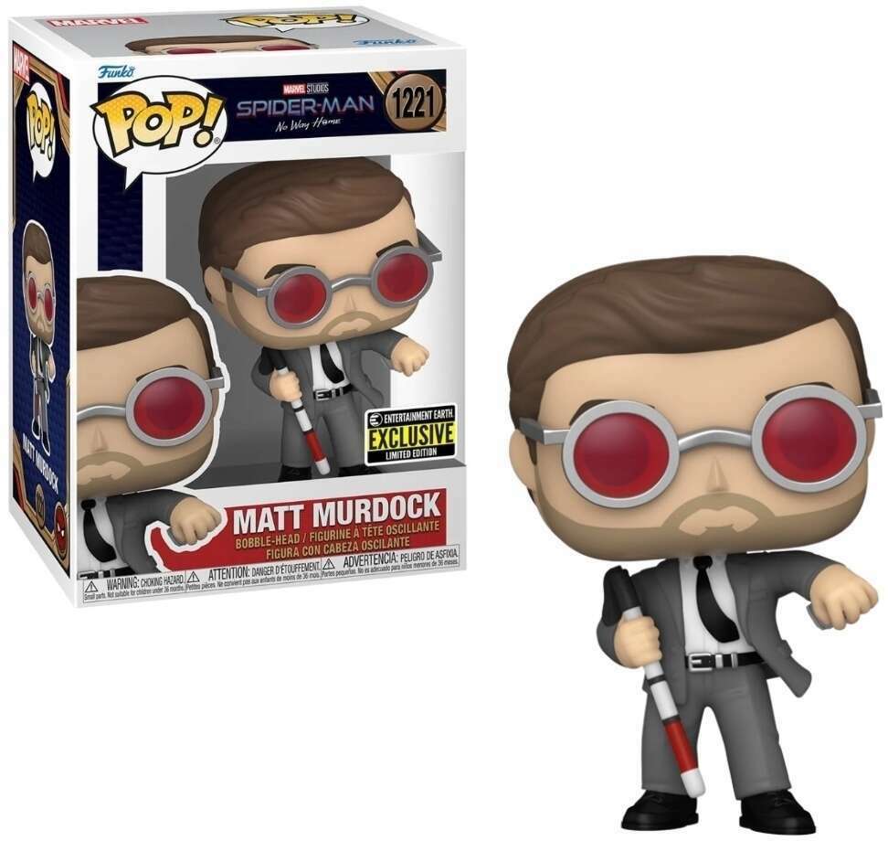 Funko Pop! Spider-Man No Way Home Matt Murdock (Catching Brick) Exclusive #1221